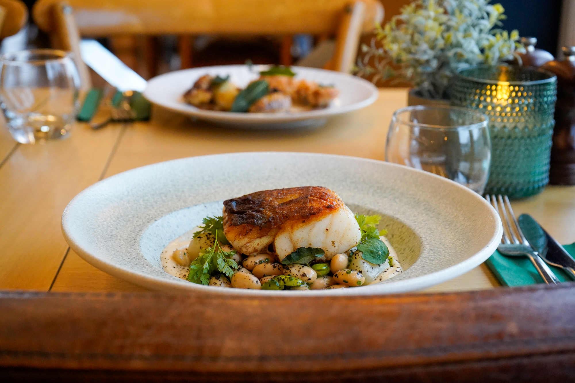 Dining options at All Saints Resort